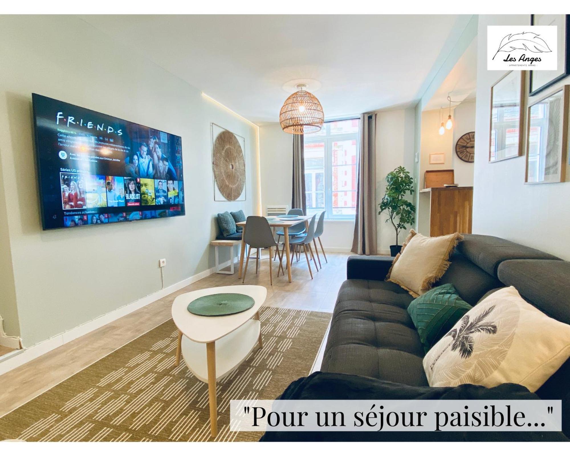 Le 9 De Coeur - 2 Chambres - 6 Couchages Arras Kültér fotó